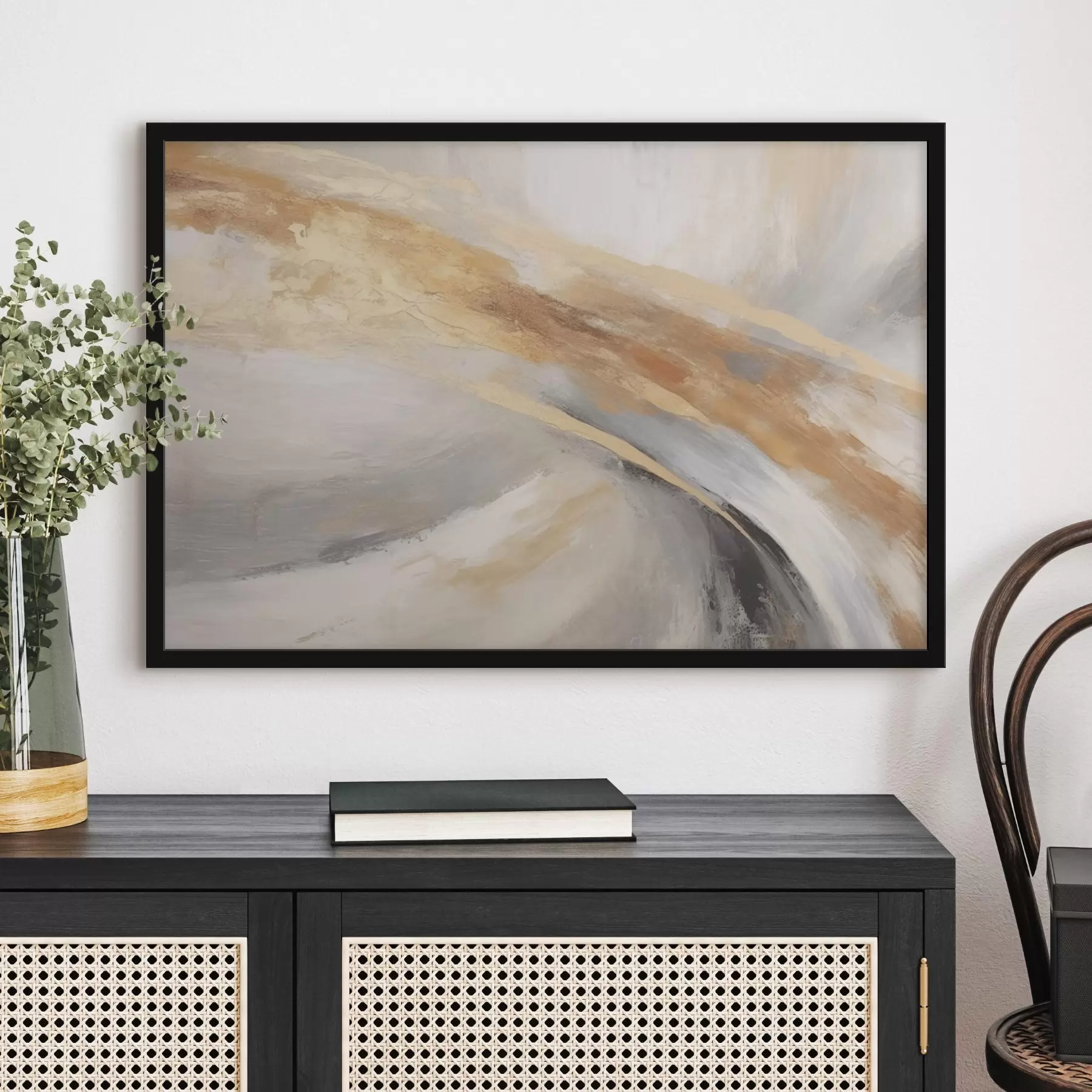 Papier peint photo Coups de pinceau f44488