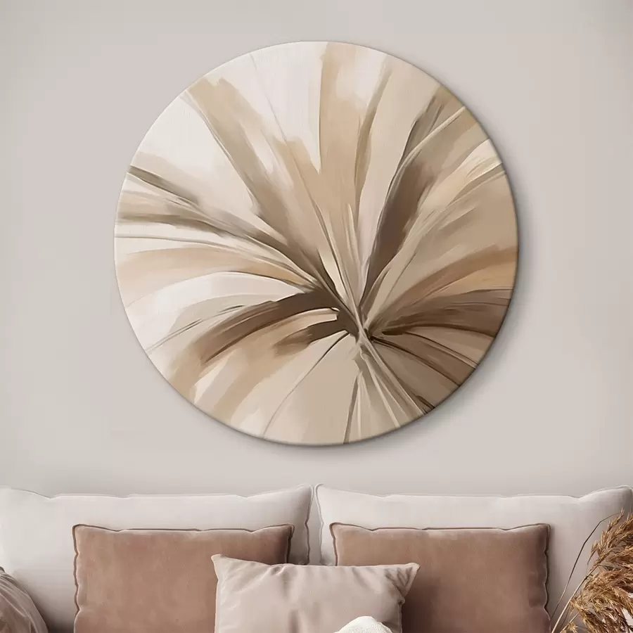  Schilderijen Streken in de vorm van een bloem r44487