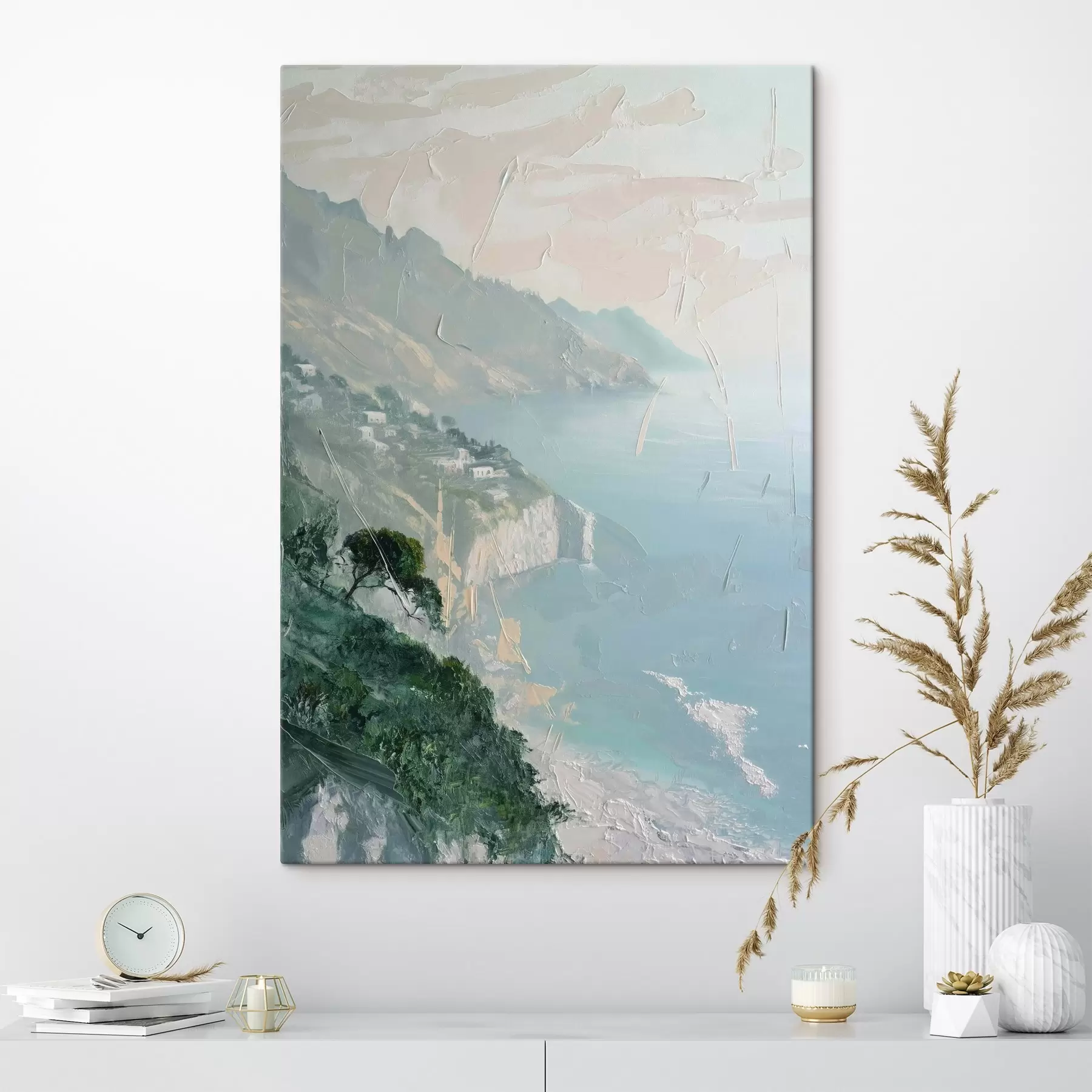 Papier peint photo Paysage imitant la peinture s44521