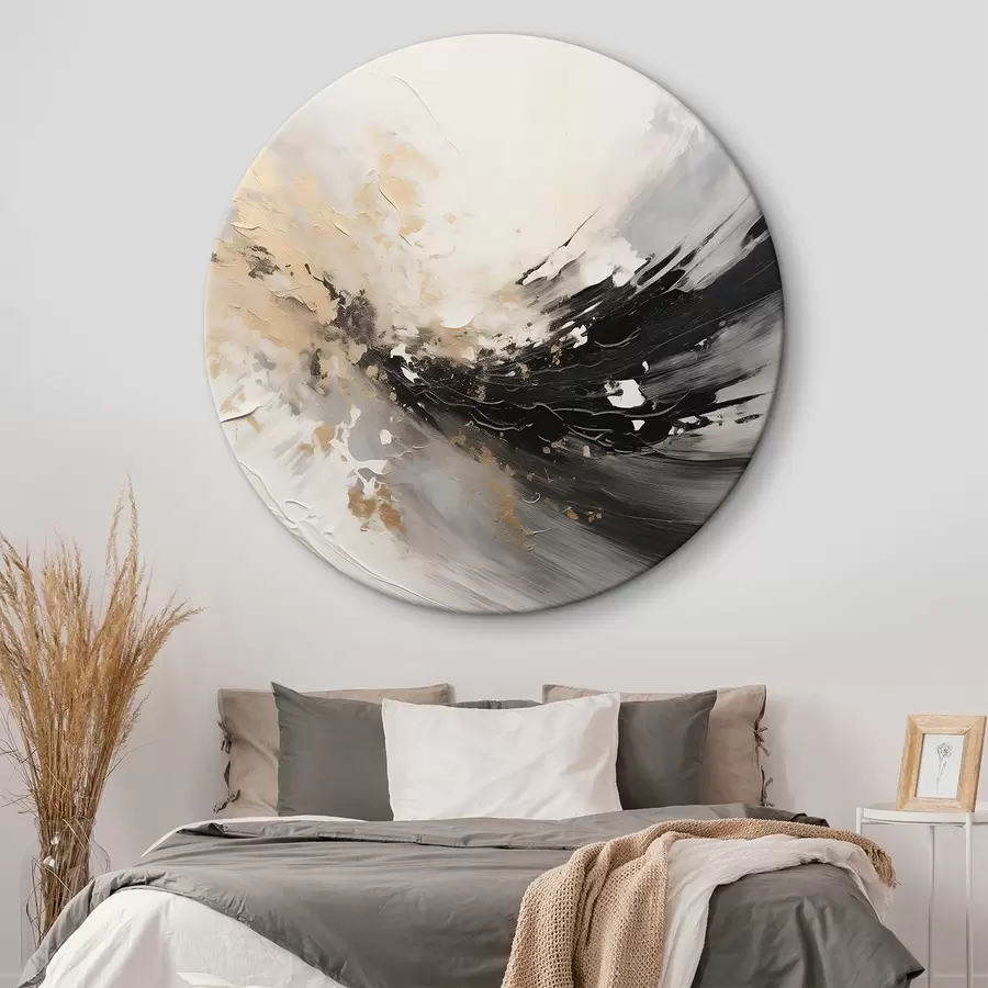  Schilderijen Abstracte compositie, imitatie van schilderkunst r44519