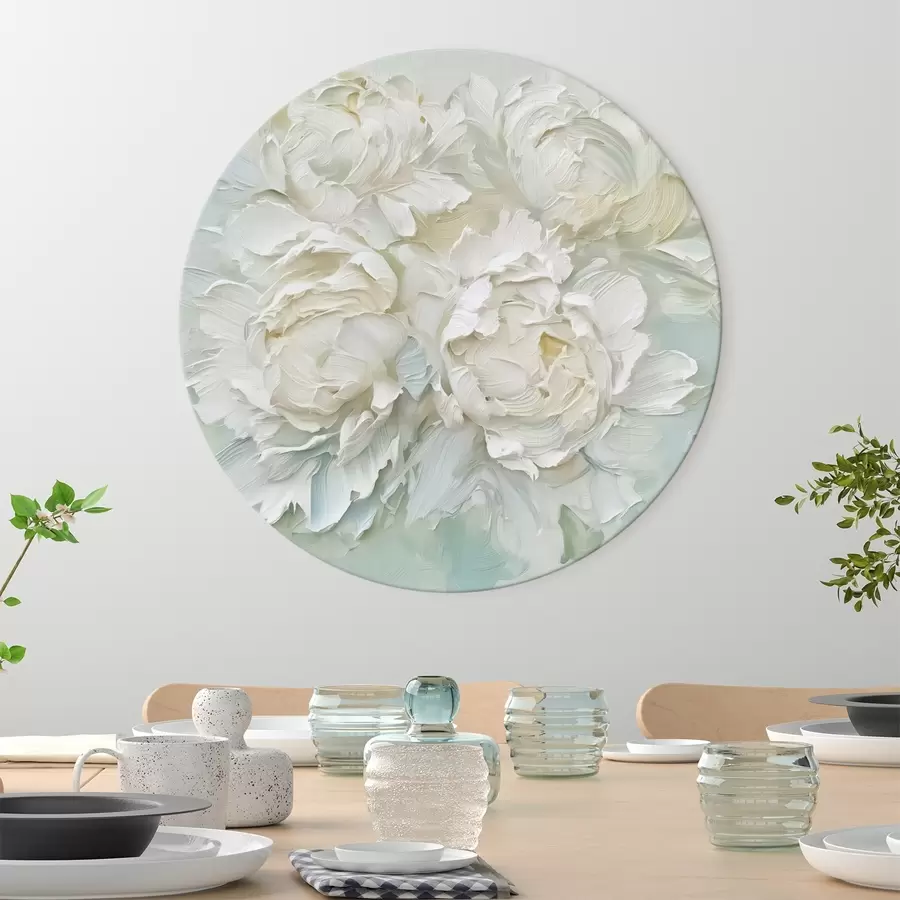  Peintures Peinture imitation pivoines r44522