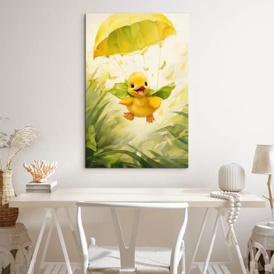 Schilderijen Eendje met parachute s44529