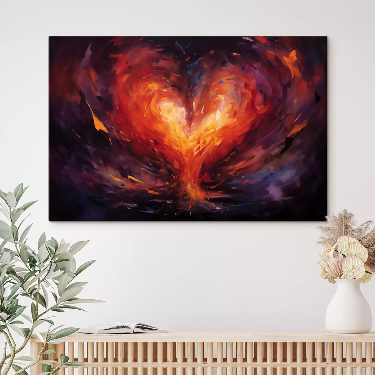  Schilderijen Vurig hart s44537