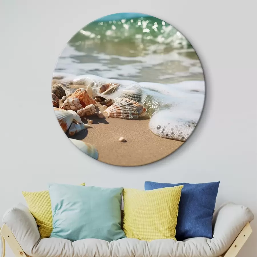  Schilderijen Schelpen en schuim r44527