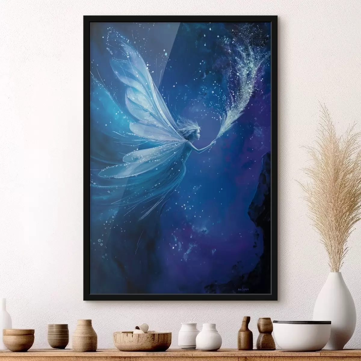 Poster Nacht Fee f44531