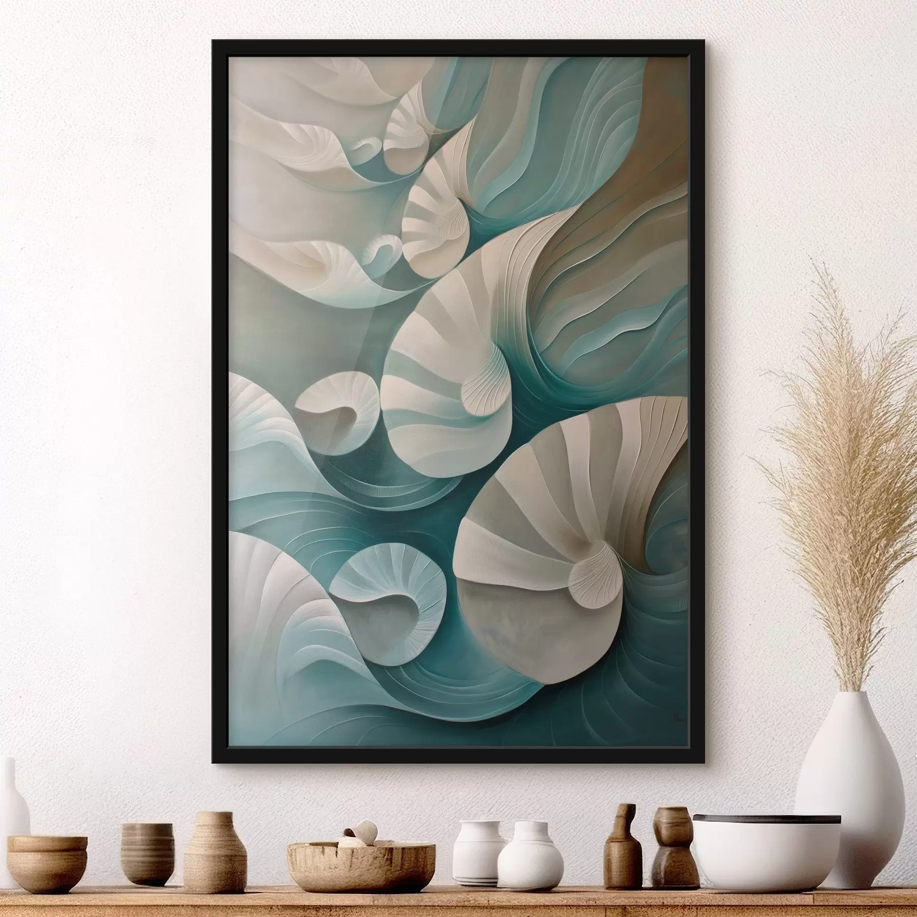 Papier peint photo Coquilles f44540