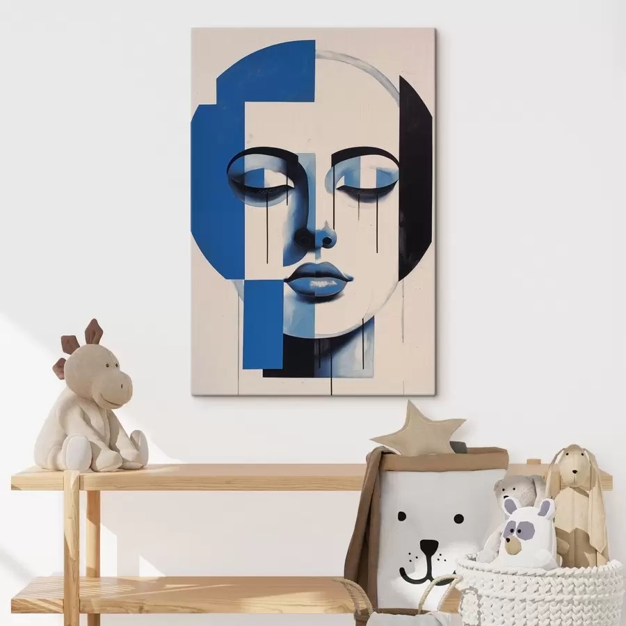  Peintures Visage abstrait s44564