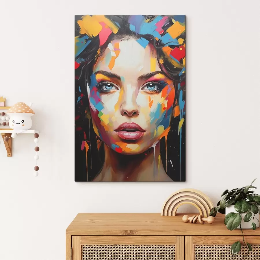  Peintures Fille en peinture s44566