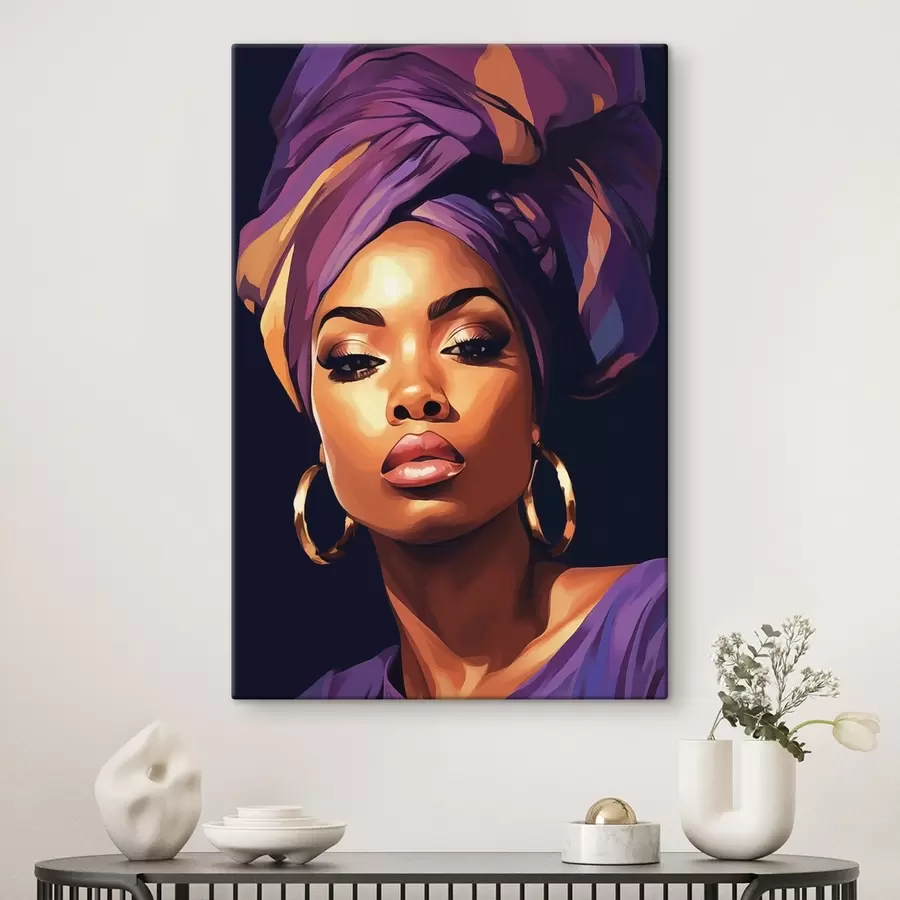  Schilderijen Portret van meisje s44571