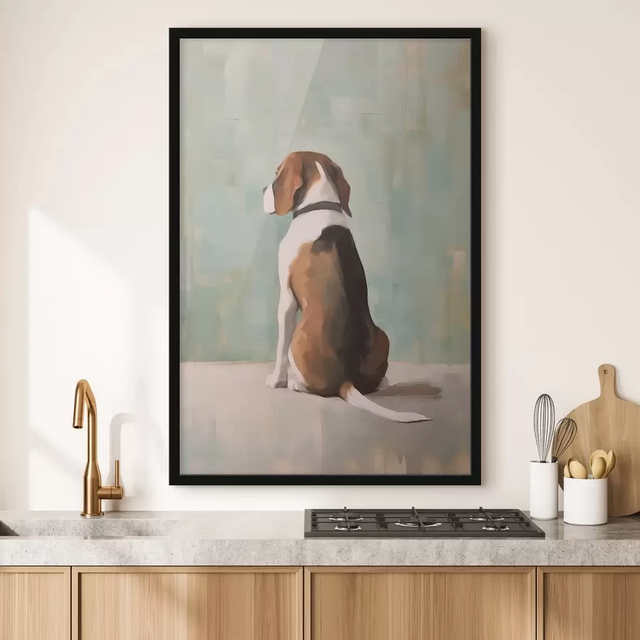 Fotobehang Hond f44563