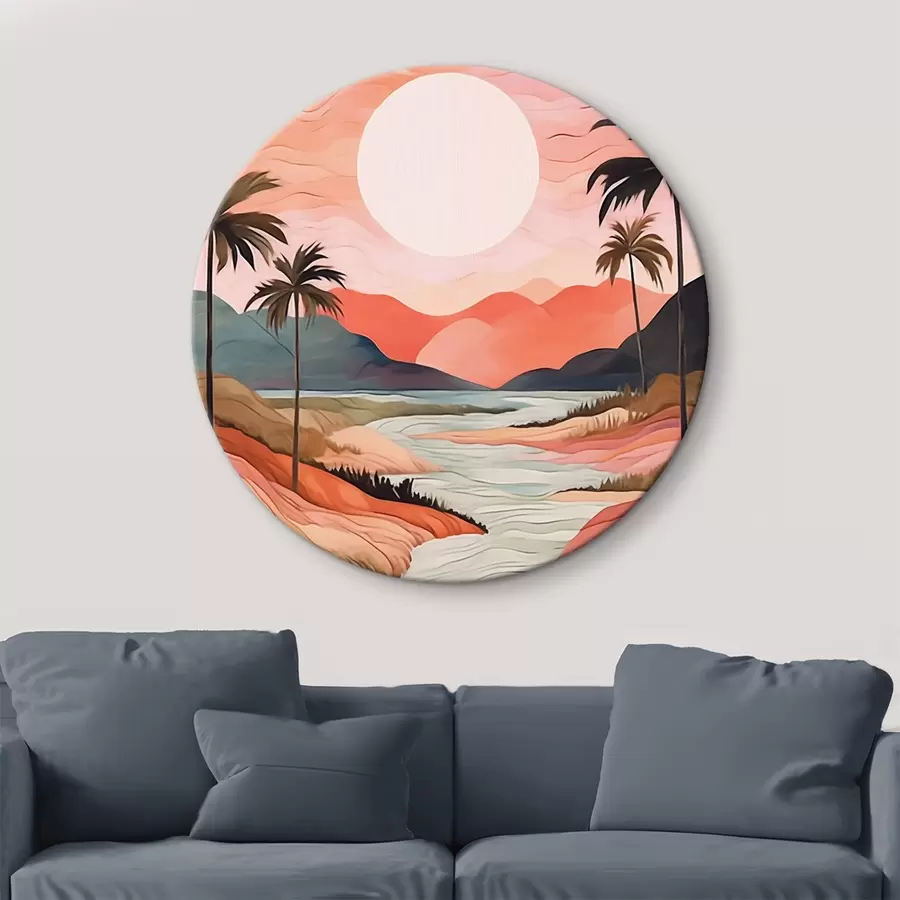  Peintures Paysage avec rivière r44568