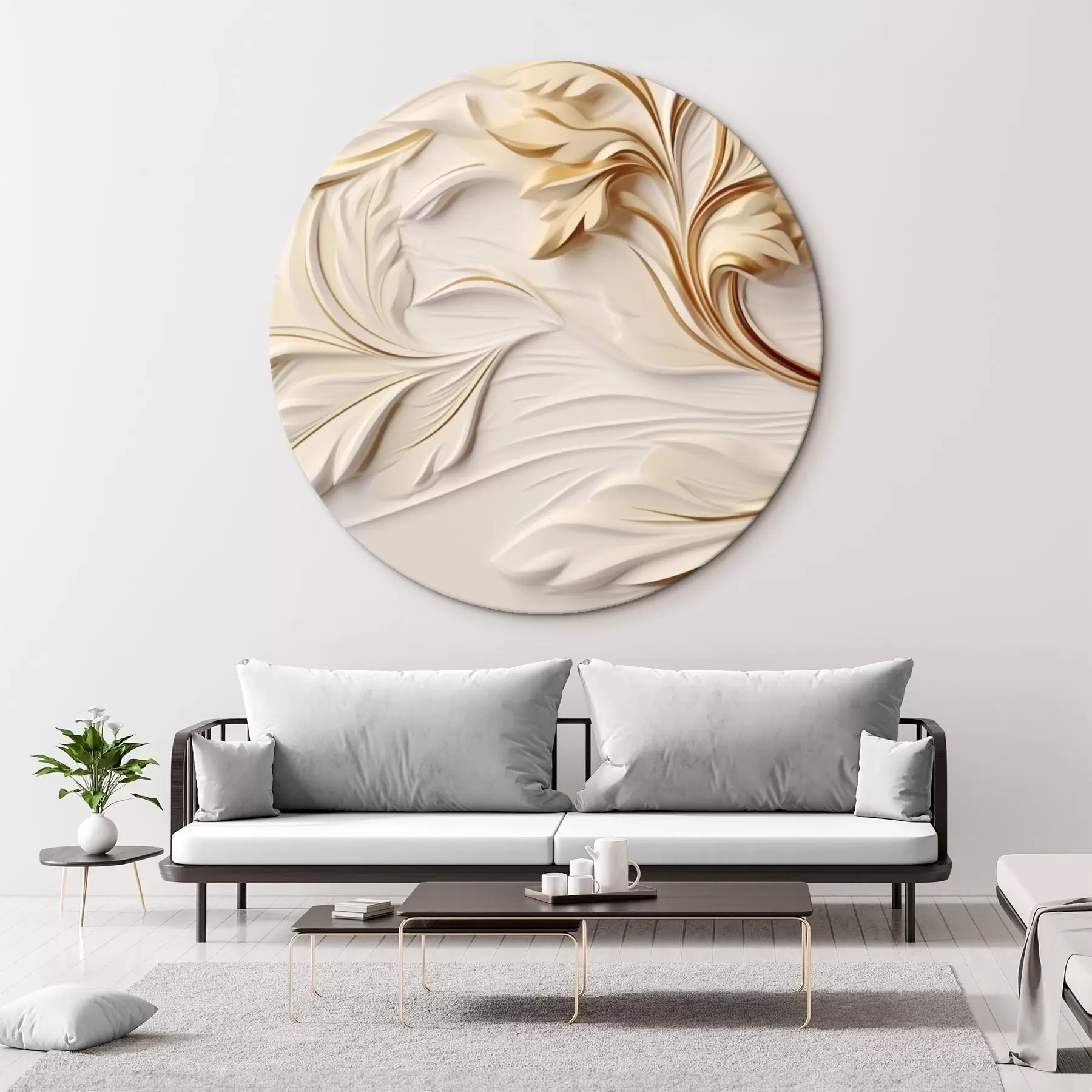  Peintures Fille à la couronne r44577