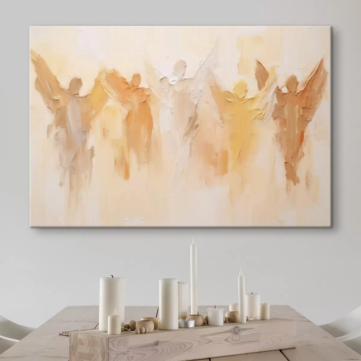  Schilderijen Engelen abstract s44595