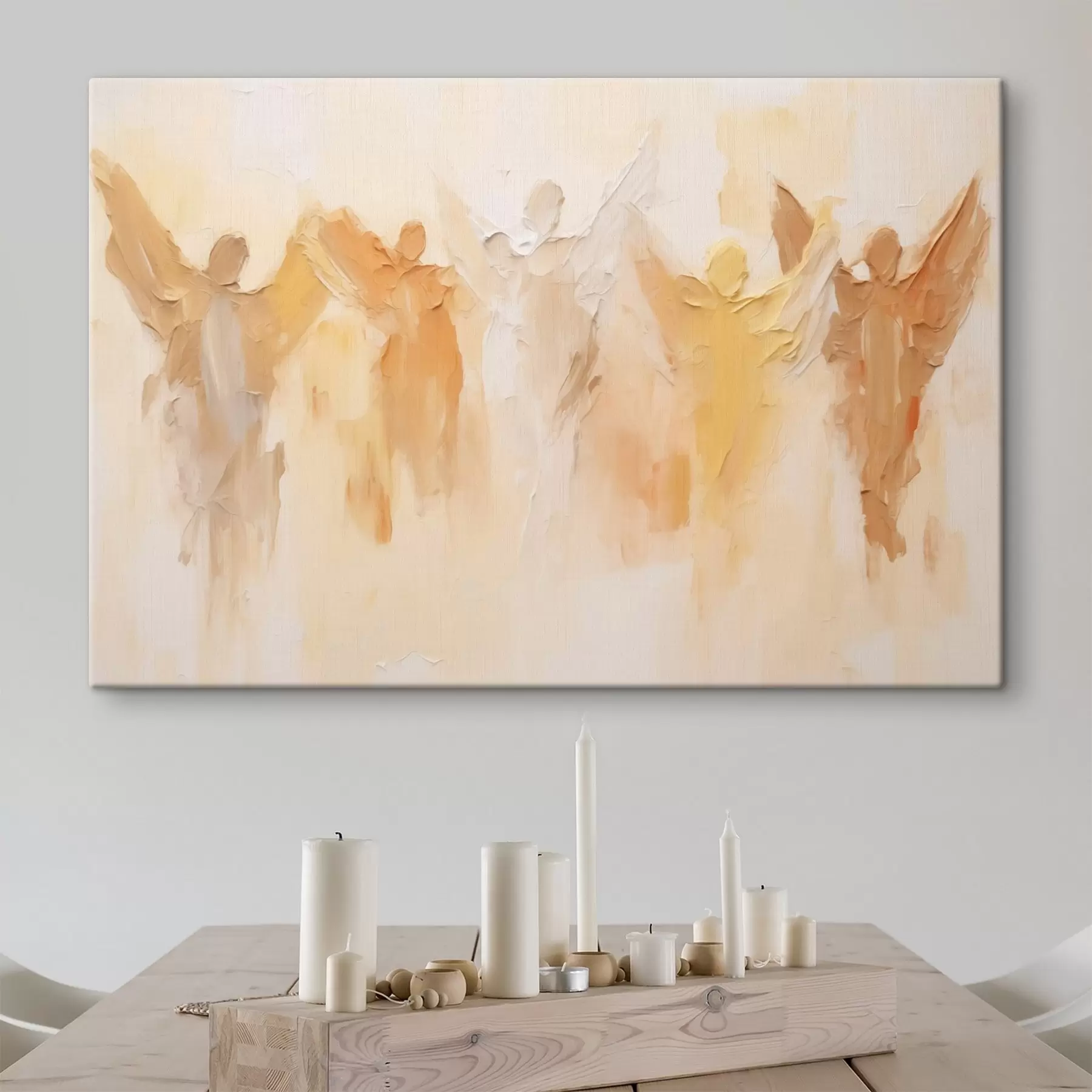  Schilderijen Engelen abstract s44595