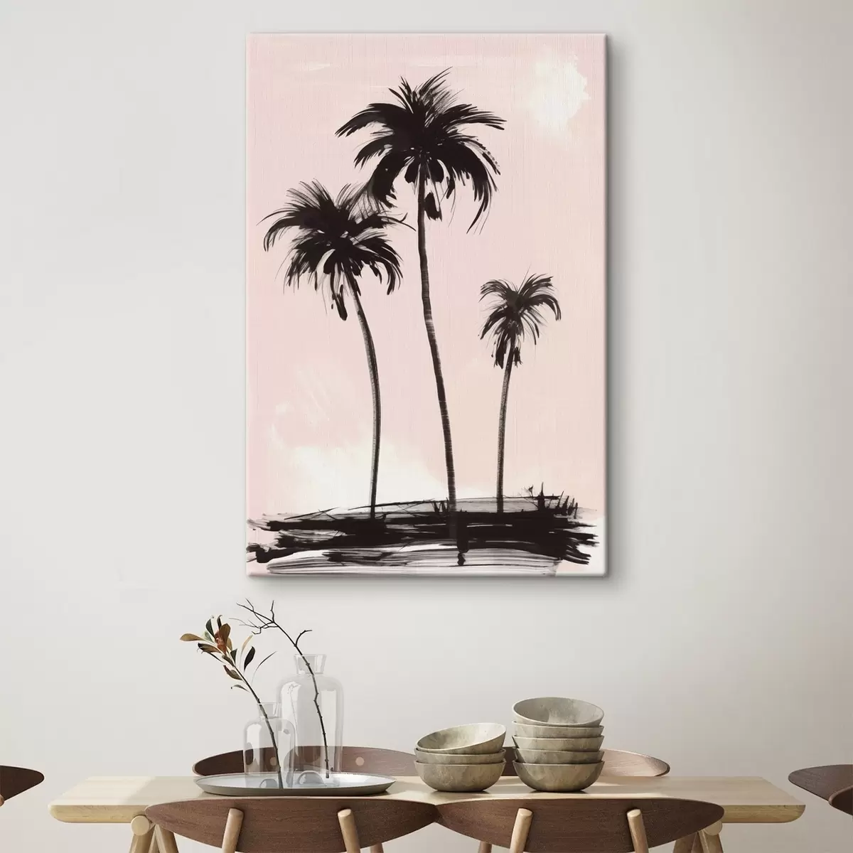  Peintures Palmiers minimalisme s44598