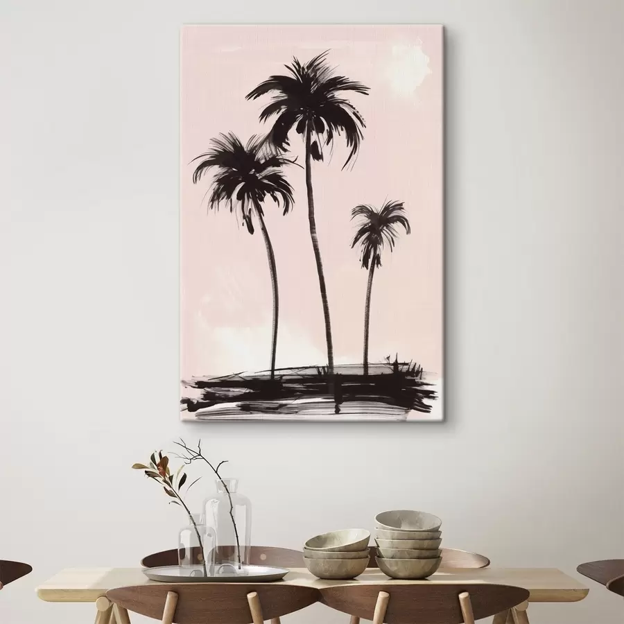 Fotobehang Palmbomen minimalisme s44598