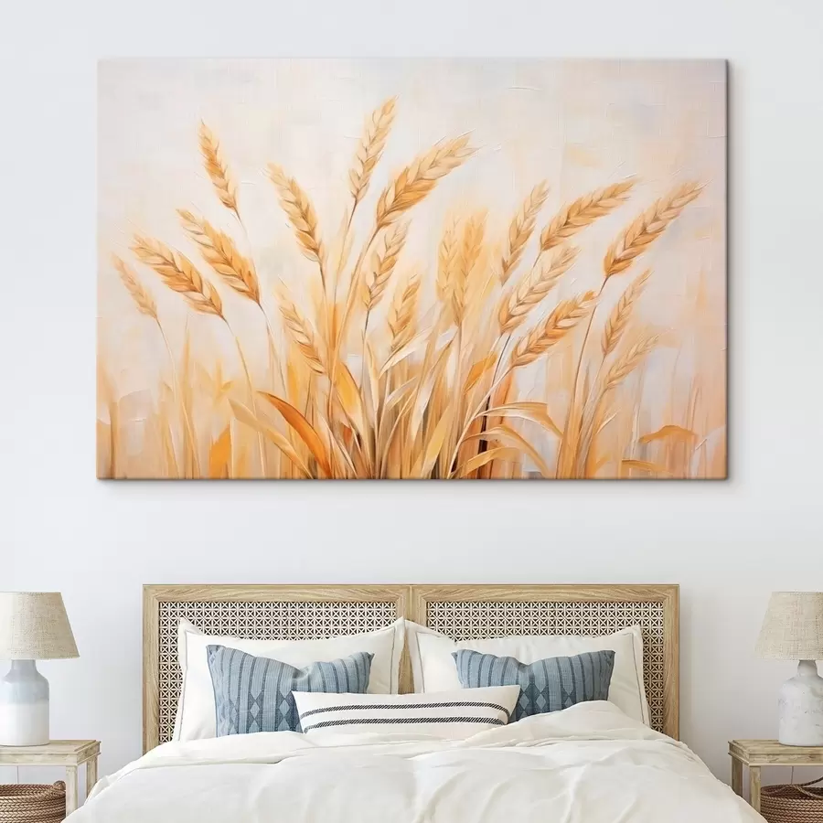  Peintures Peinture imitation épis de blé s44642