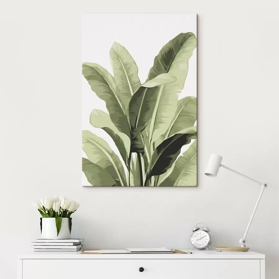  Schilderijen Grote bladeren s44647