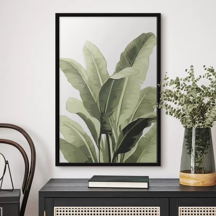  Peintures Grandes feuilles f44647