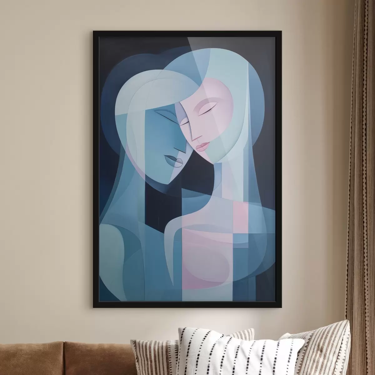 Poster Ondersteuning tussen twee f44668