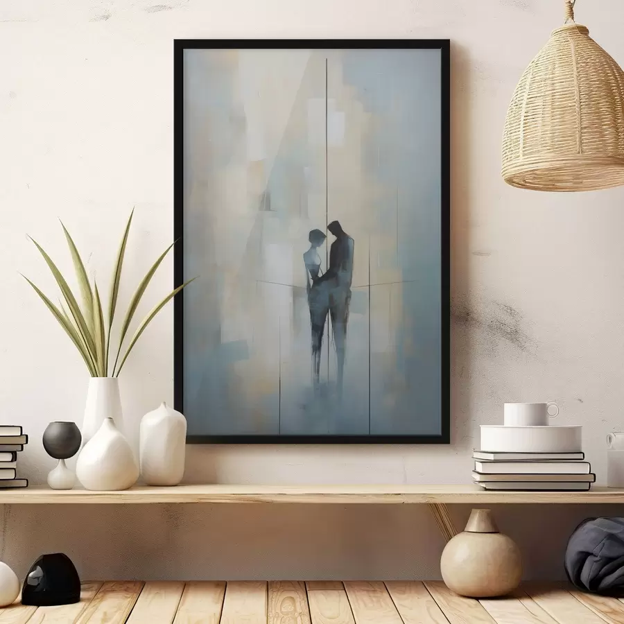 Peintures Couple dans l'espace f44670
