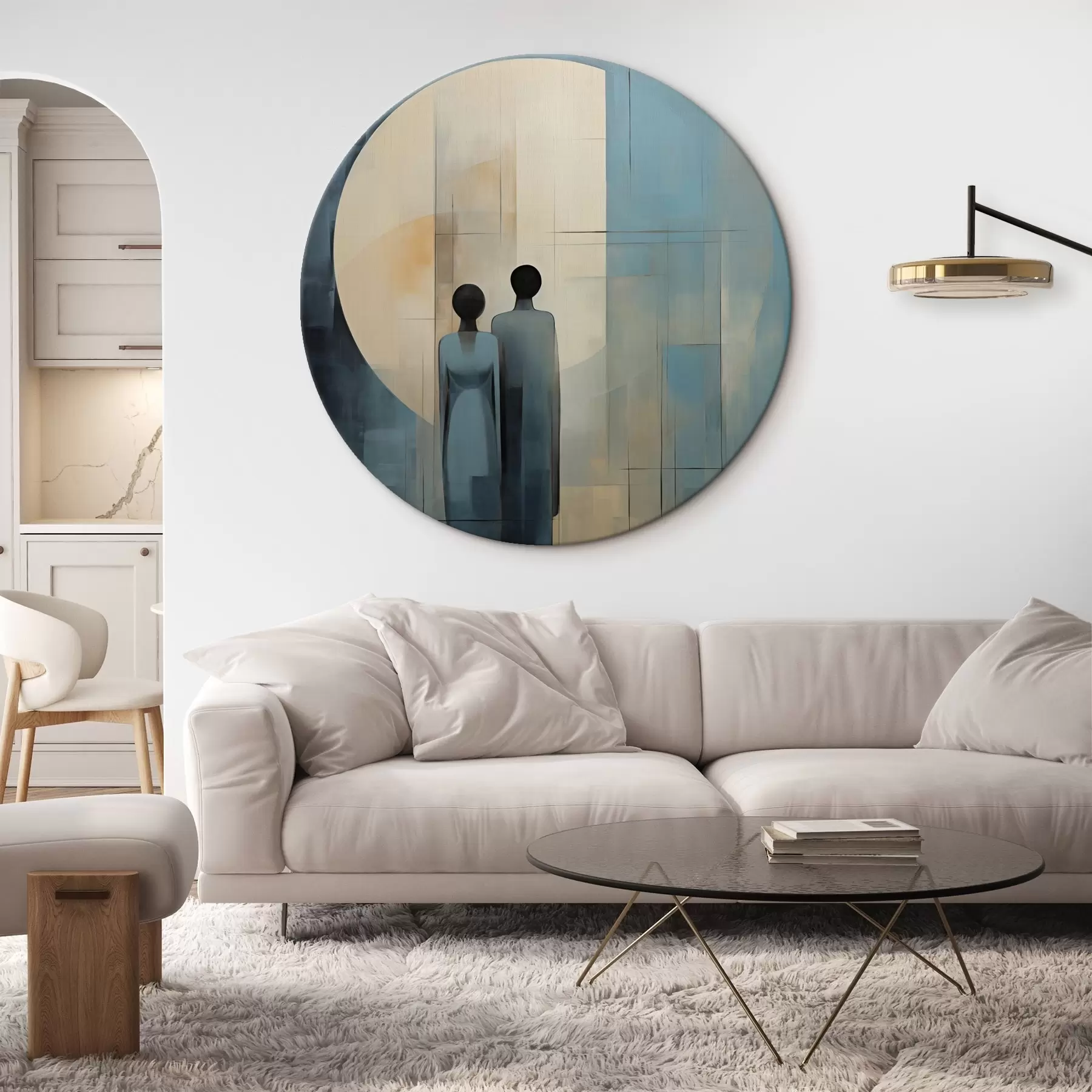  Schilderijen Twee en het licht r44671