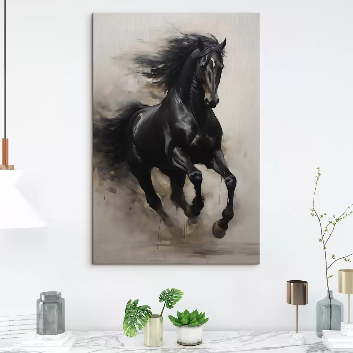  Peintures Cheval en mouvement s44661