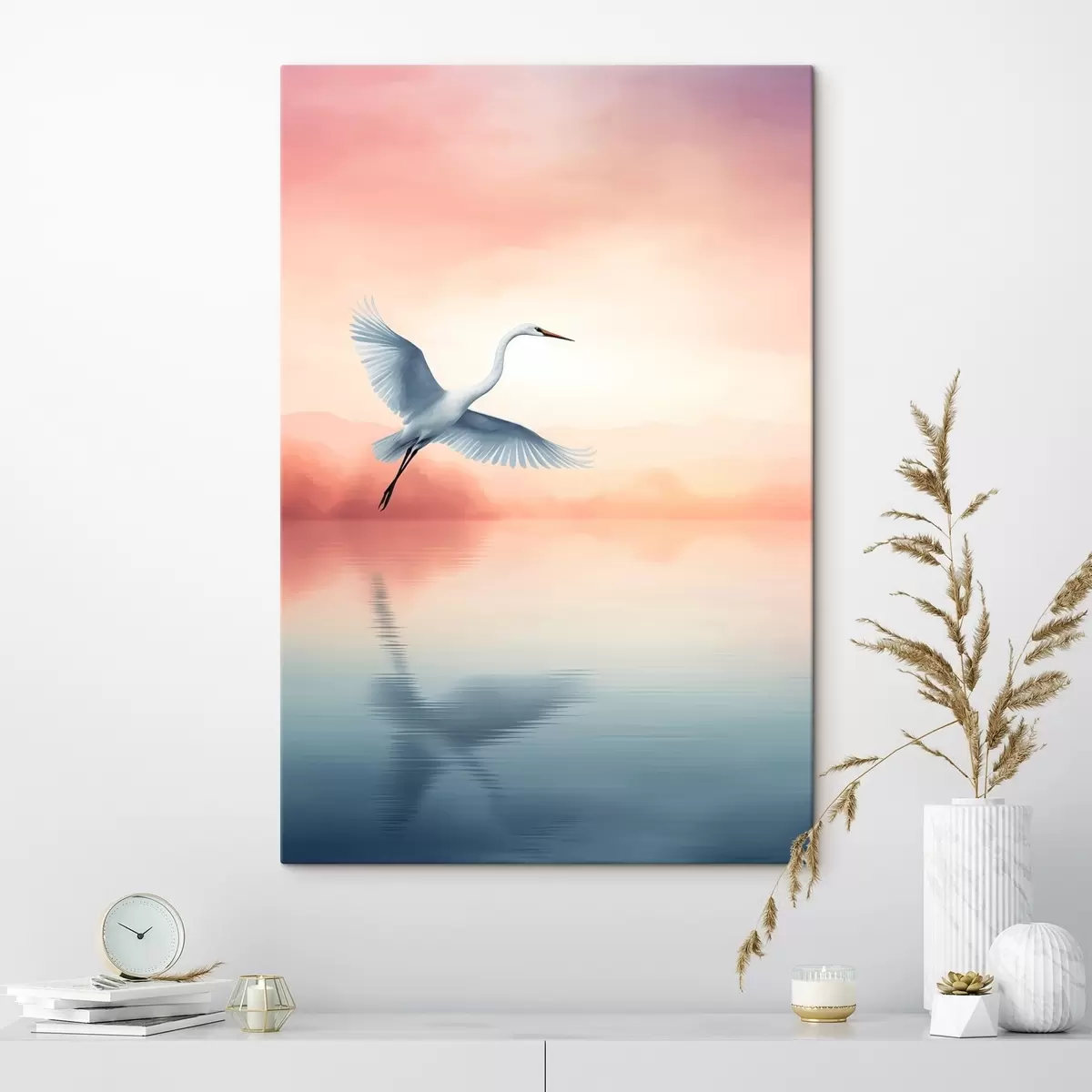  Peintures Grue dans le ciel s44677