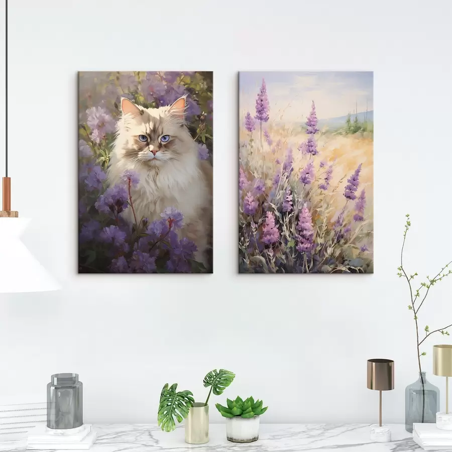  Peintures Silence floral m00459