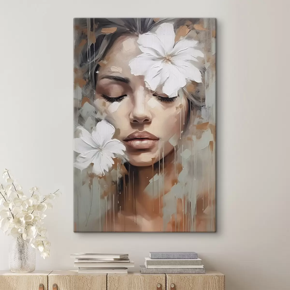  Schilderijen Vrouwelijk gezicht s44684