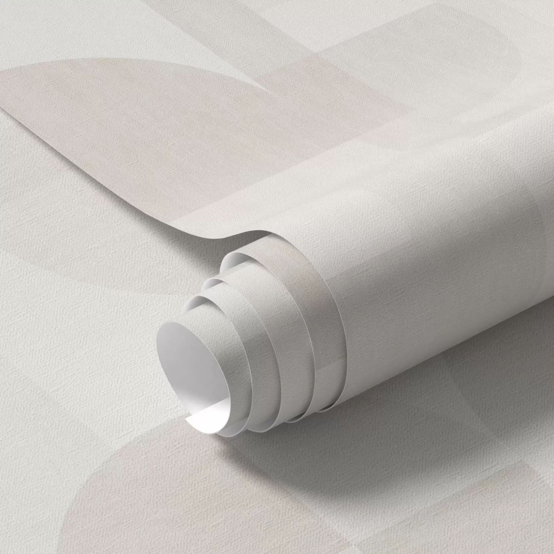 Fotobehang Minimalistische geometrie in licht crèmekleurig palet a00189