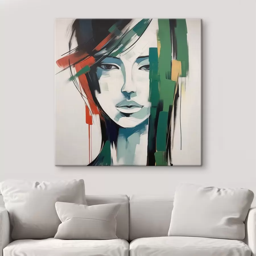  Peintures Portrait lumineux imitation peinture s44698