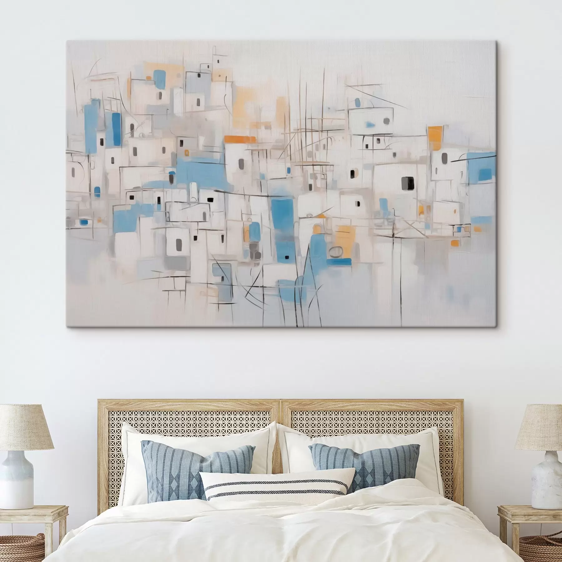  Schilderijen Home abstract imitatieschilderij s44699