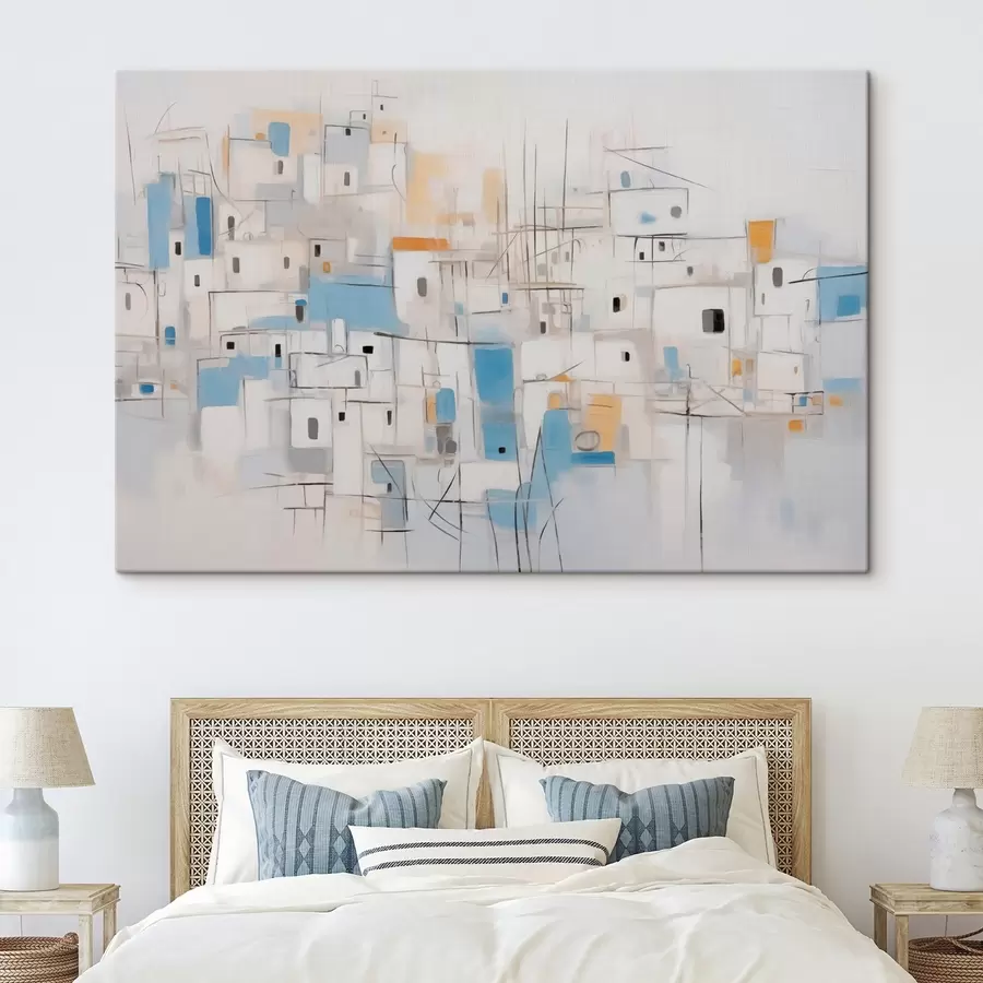  Peintures Accueil peinture abstraite d'imitation s44699