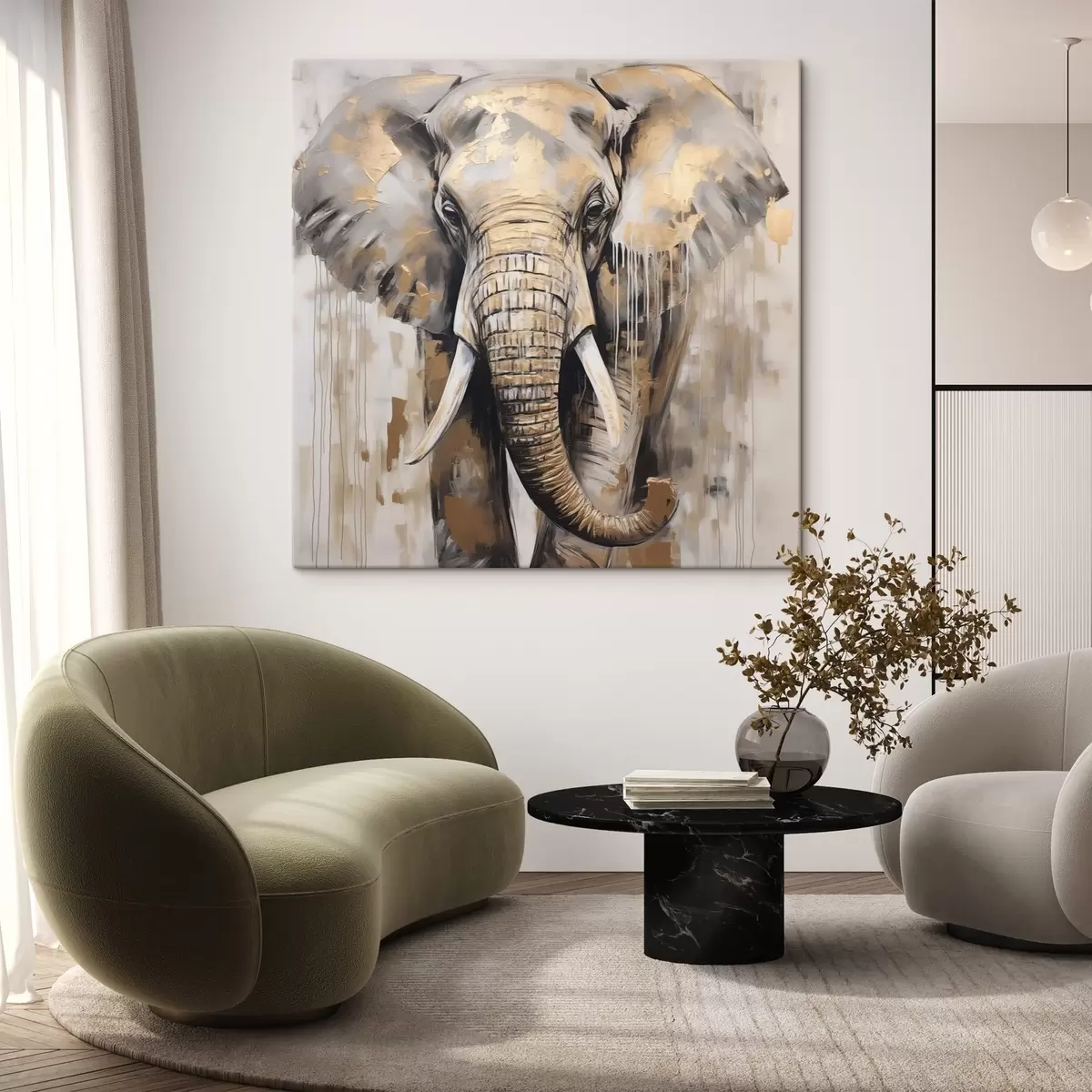  Peintures Peinture imitation éléphant s44700