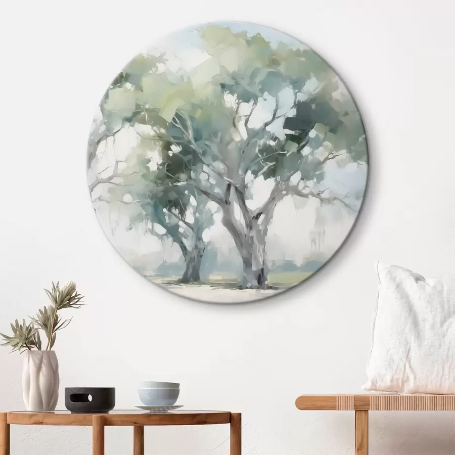  Schilderijen Eikenbos imitatieschilderij r44695