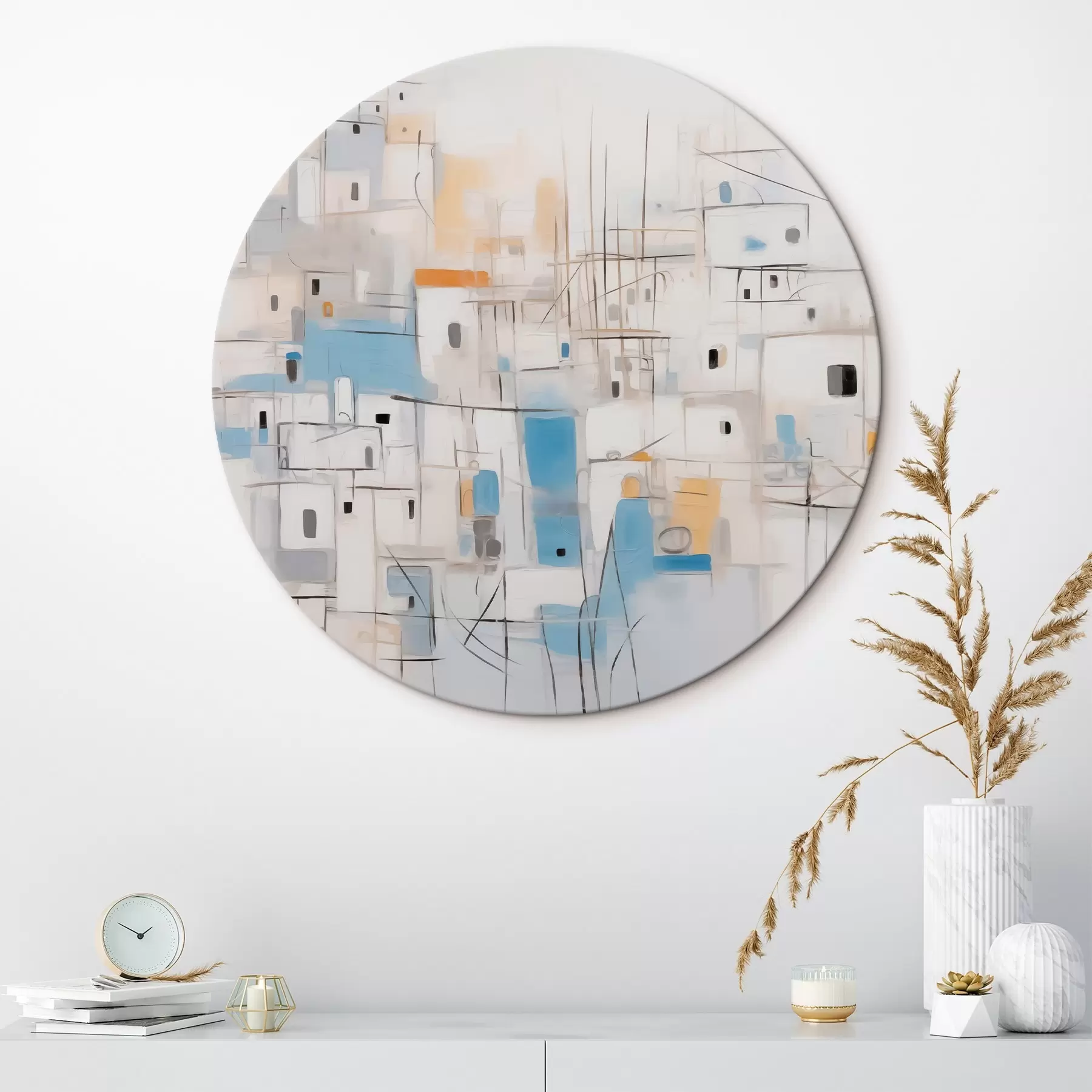  Schilderijen Home abstract imitatieschilderij r44699