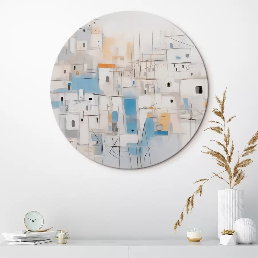  Schilderijen Home abstract imitatieschilderij r44699