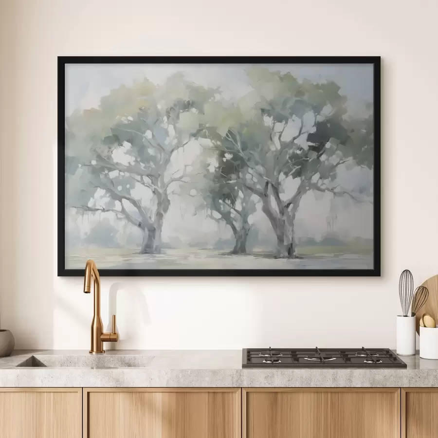 Papier peint photo Peinture d'imitation Oak grove f44695