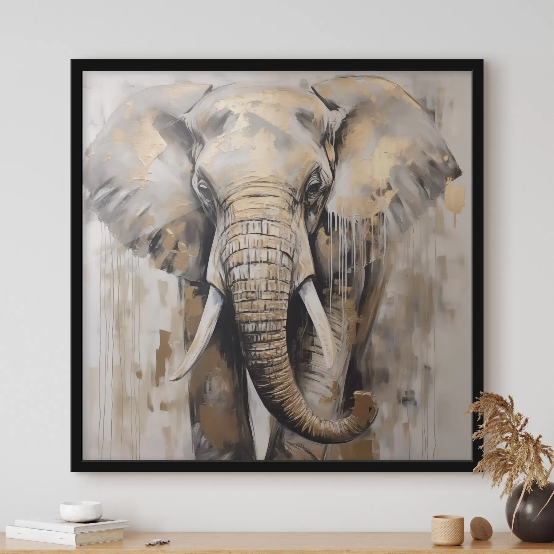  Peintures Peinture imitation éléphant f44700