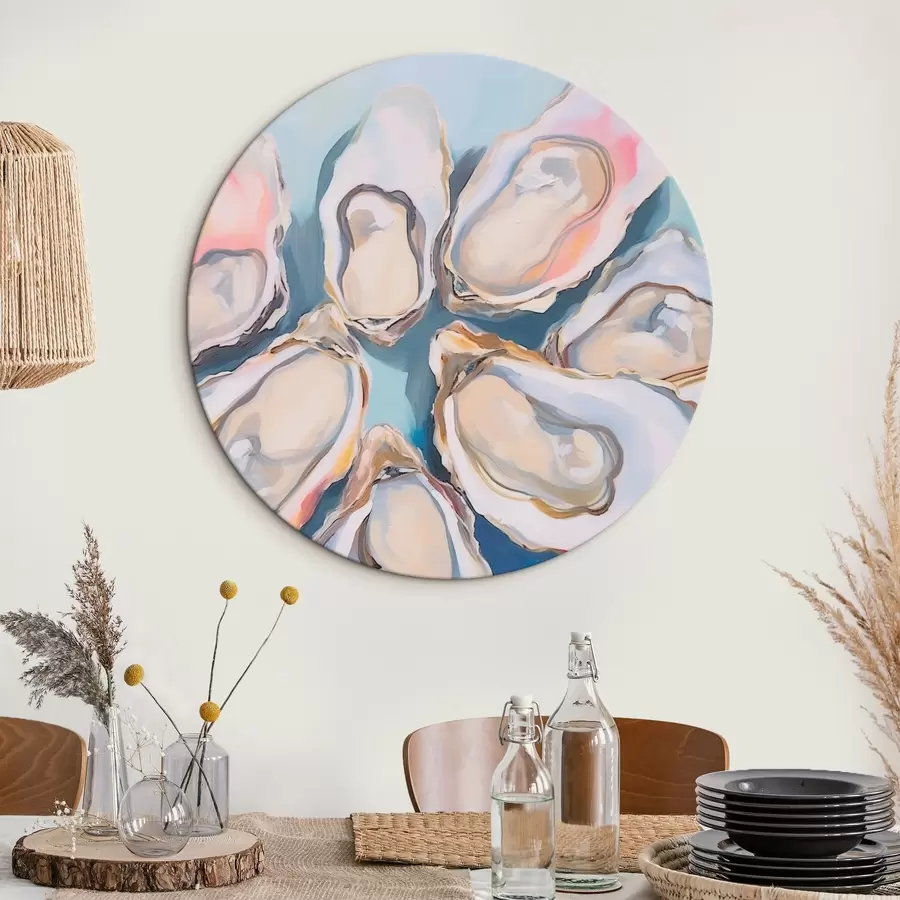  Schilderijen Oesterschelpen op het strand r44734