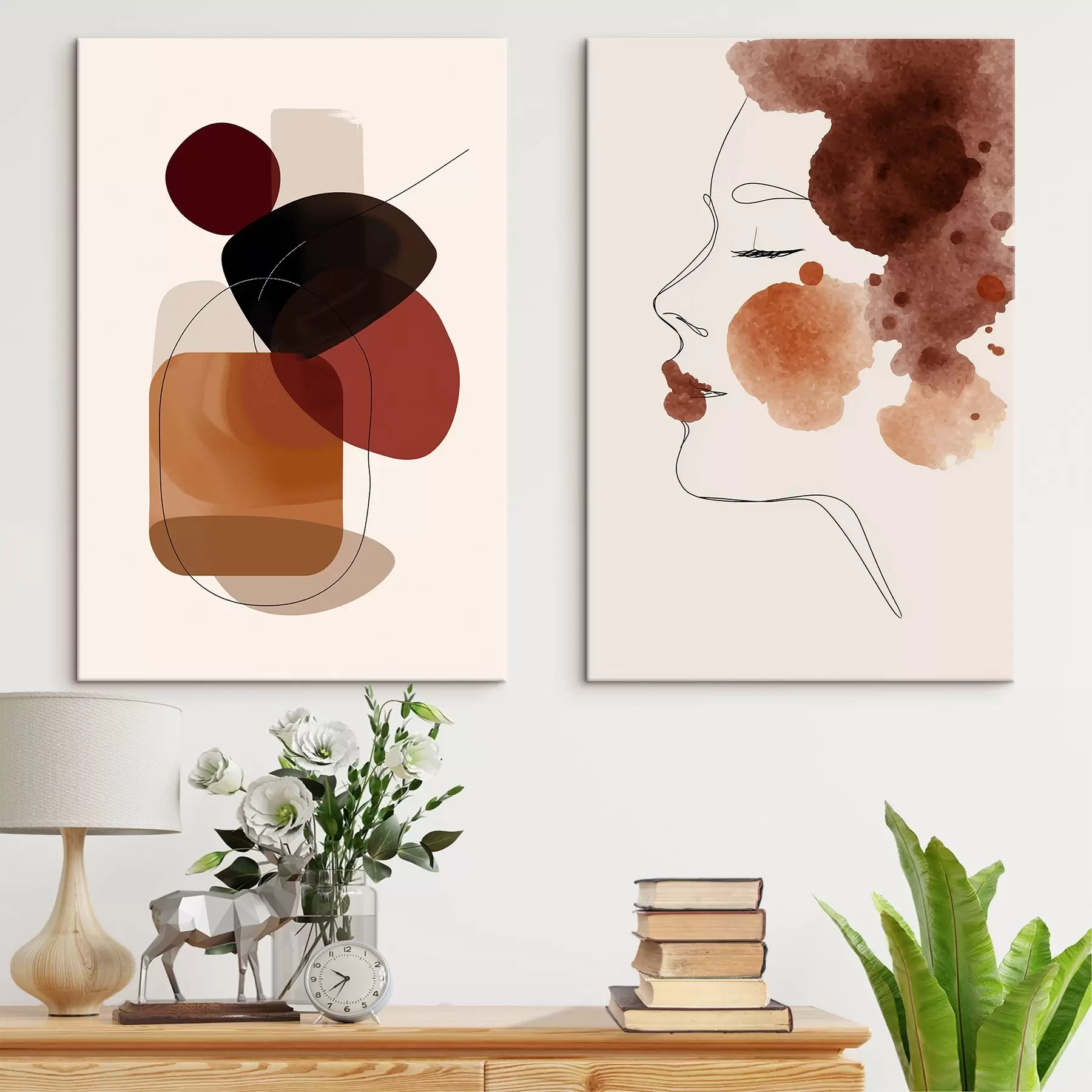  Peintures Des contours délicats m00466