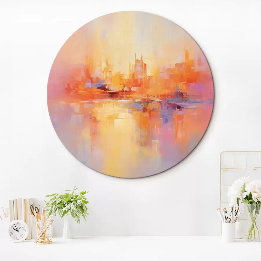  Peintures Coups de pinceau multicolores r44743