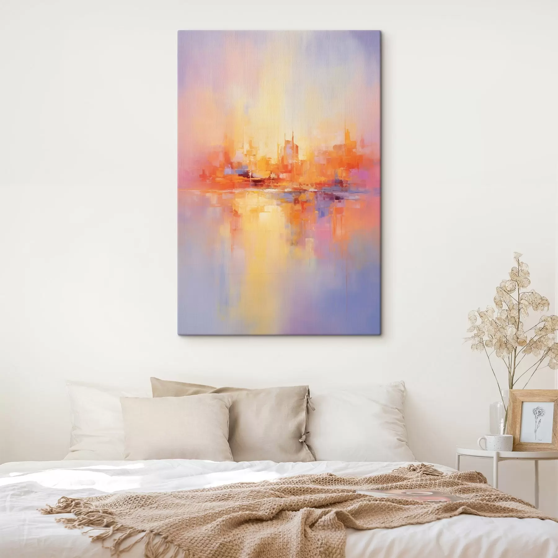  Schilderijen Veelkleurige penseelstreken s44743