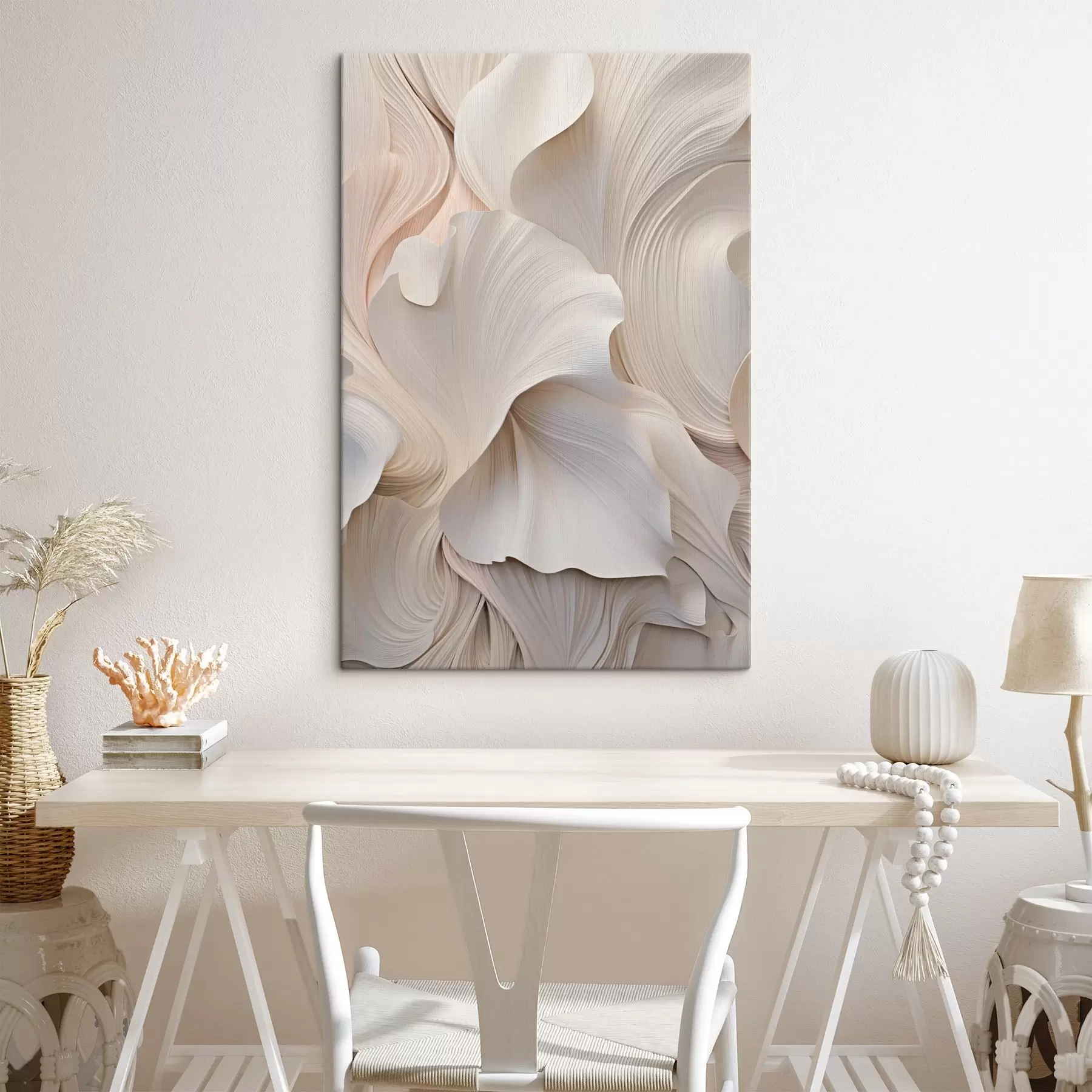 Papier peint photo Surface texturée dans des tons clairs s44745