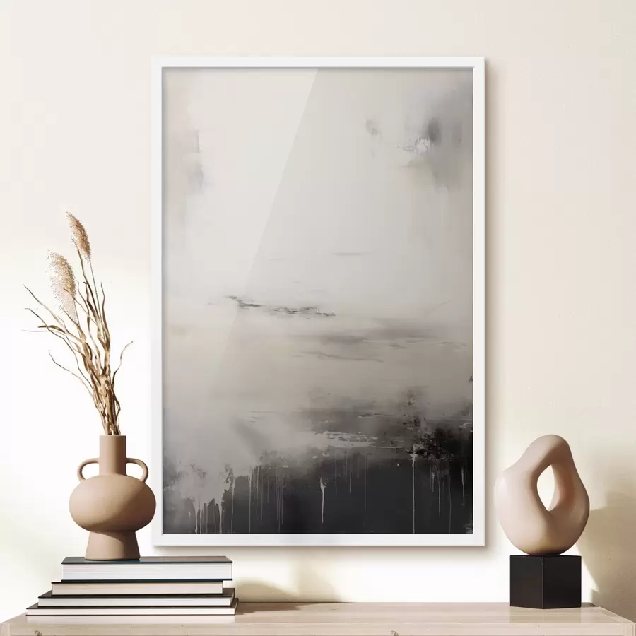 Papier peint photo Surface brillante avec bords ombrés f44742