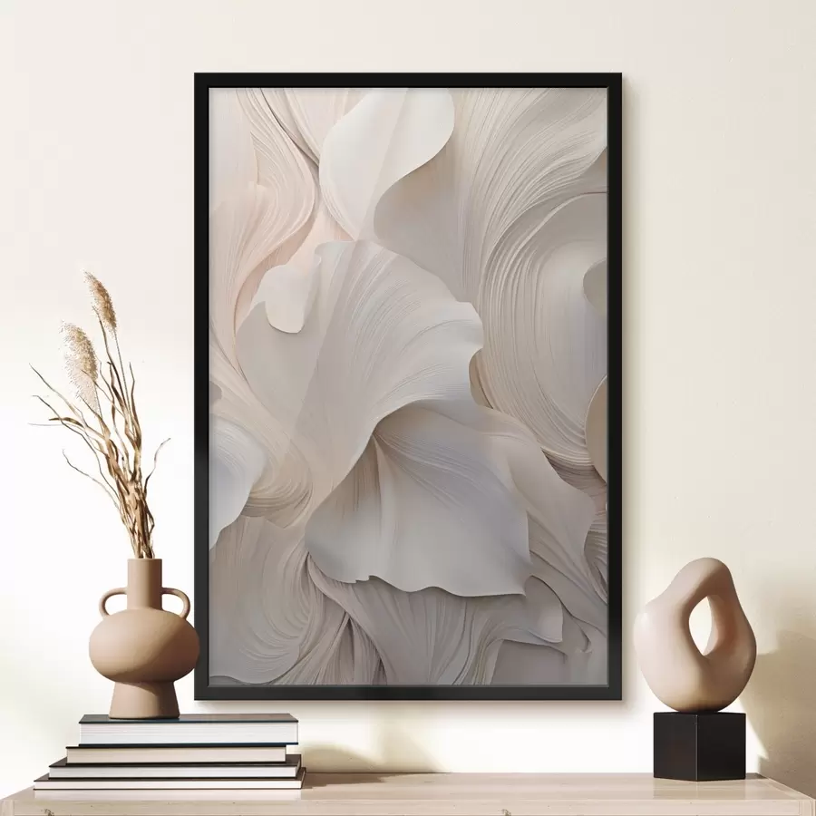 Papier peint photo Surface texturée dans des tons clairs f44745