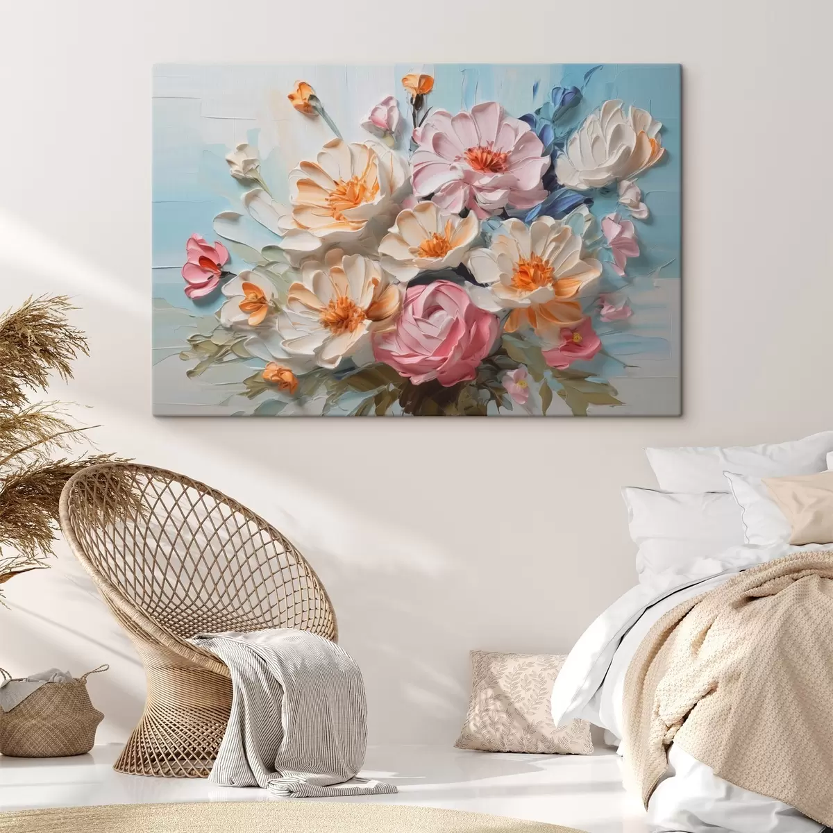  Peintures Peinture d'imitation de fleurs lumineuses s44765