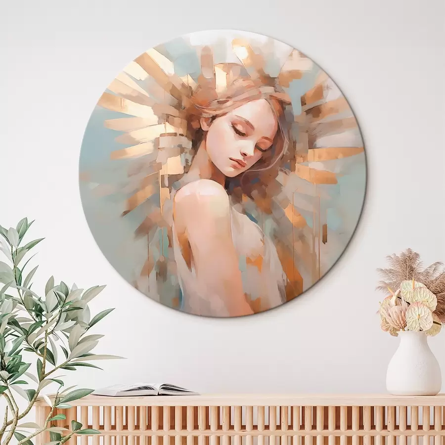  Peintures Portrait abstrait imitation peinture r44774