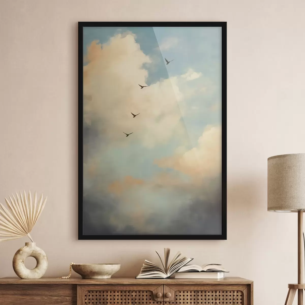 Poster Wolken in de lucht f44770